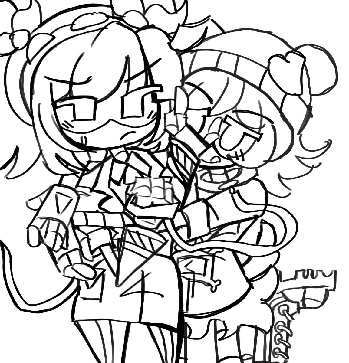 Wip okay, hadn’t drawn murderdrones in a while