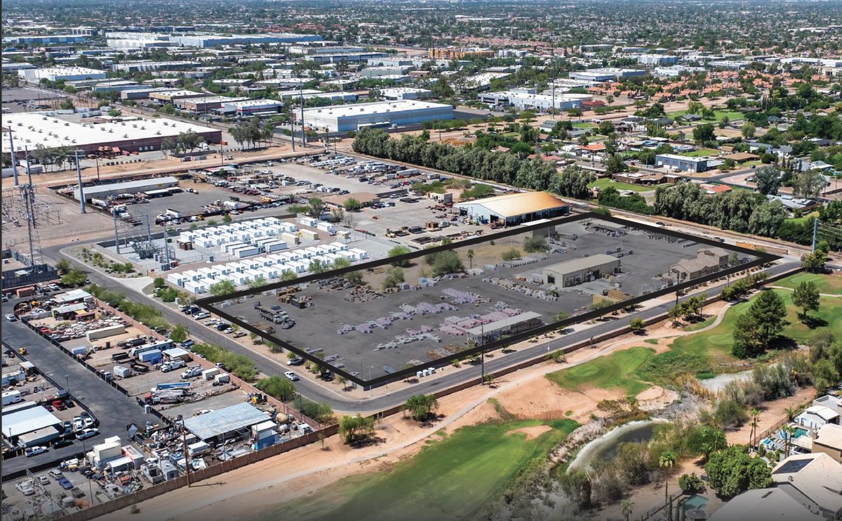 Just closed! Our team sold 1985 W. Tremaine Ave — ±8,658 SF single-tenant industrial property leased to Gulfeagle Supply. The site offers warehouse, office &amp; yard space on 6.5 acres in the East Valley corridor. Congrats Zak, Joe, Hunter &amp; Billy! View more: na2.hubs.ly/H020P2r0