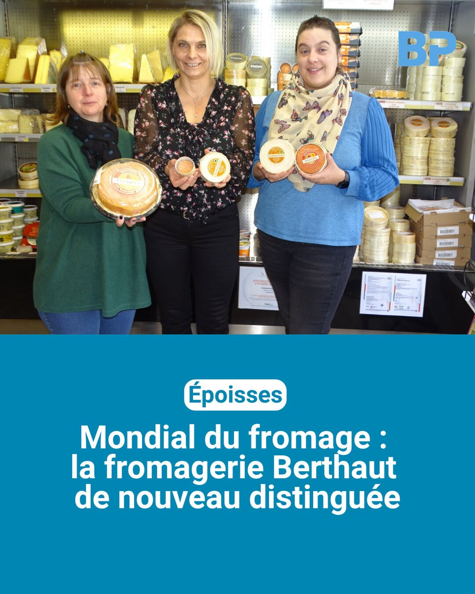 🧀 La fromagerie Berthaut est implantée à Époisses depuis 1956.
➡️ l.bienpublic.com/vCn
