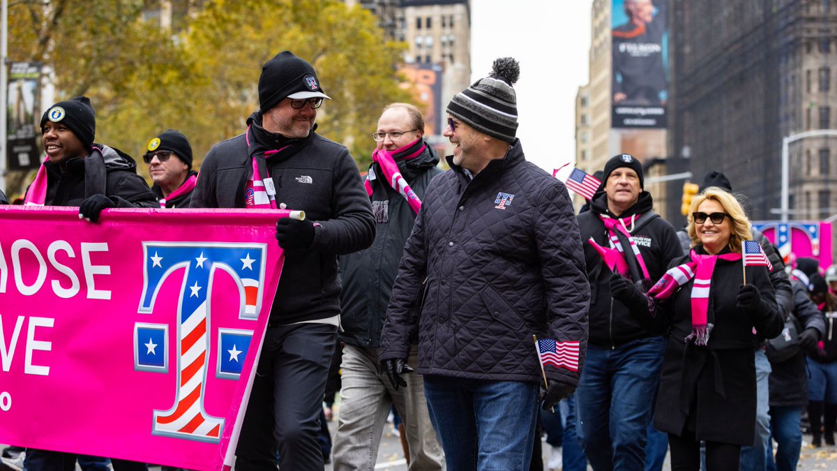 I had the honor of spending Veterans Day with some amazing heroes at the NYC Veterans Day Parade. Every conversation reminded me of the courage and sacrifice it takes to serve — and how much we owe to those who have. Thank you to the Veterans who have served 🇺🇸!