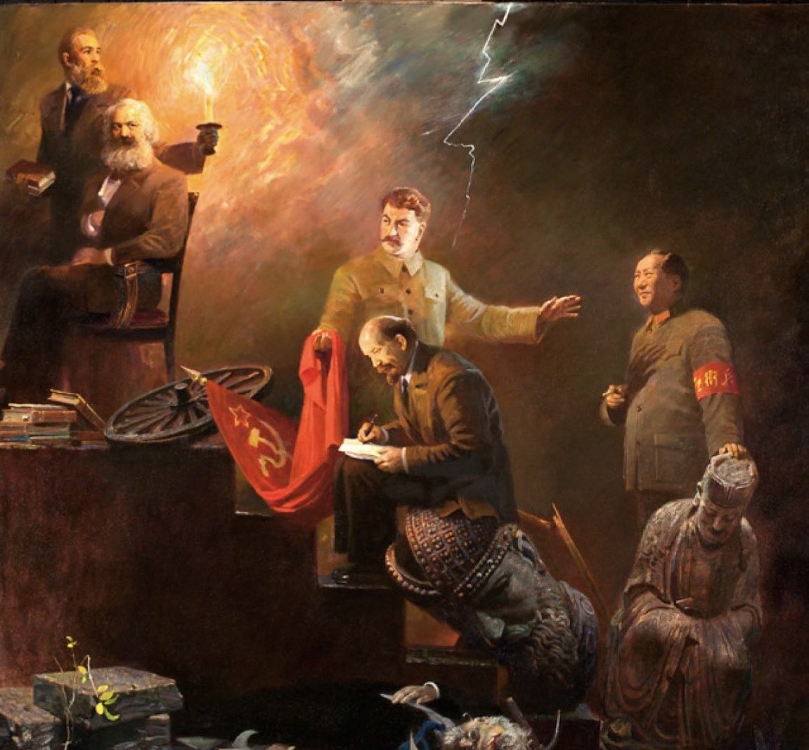 InfraHaz's tweet image. ❌️ Dark MAGA / Dark Woke

✅️ DARK 马列 \(Mǎ Liè\)