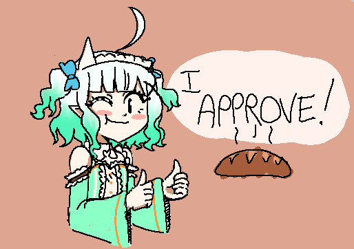 Minki approves of this bread propaganda 
#Fantography