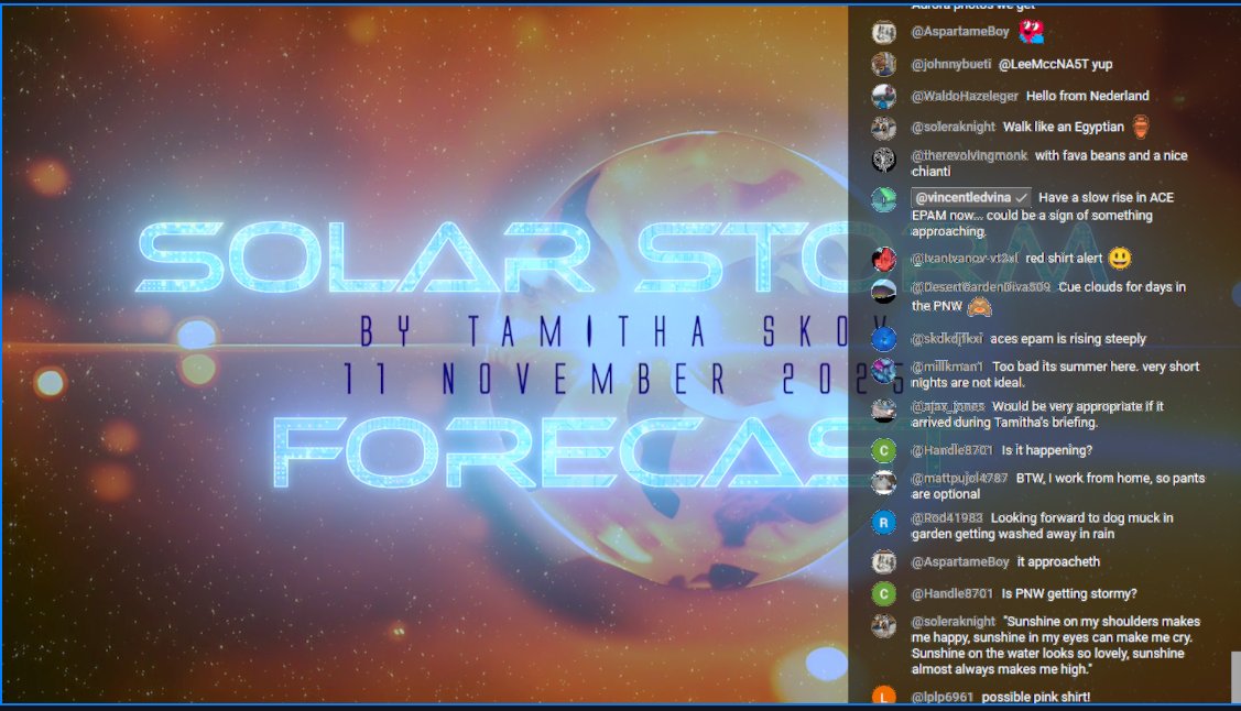 Join me NOW for a live briefing on the coming solar storms: Triple X-Class Flares Bring Big Solar Storms | Live Solar Storm Forecast... youtube.com/live/4VsN48UvH… via <a href="/YouTube/">YouTube</a>