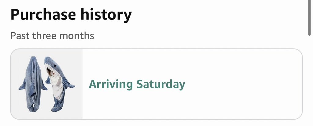 made a silly purchase