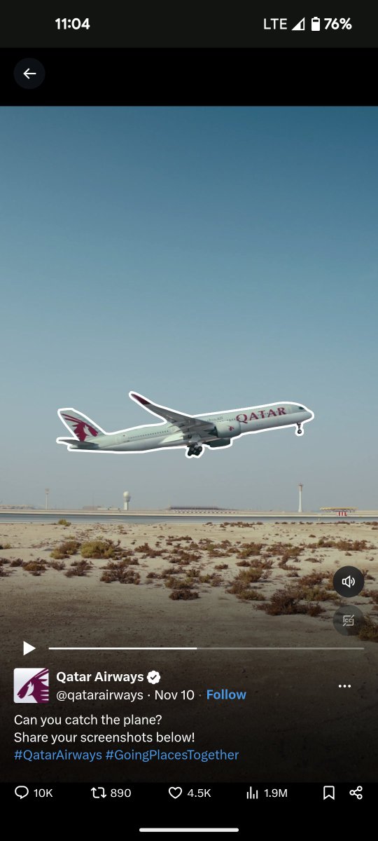 FrederickMuhir2's tweet photo. @qatarairways I got it. Hhh https://t.co/h1m05cbhkE