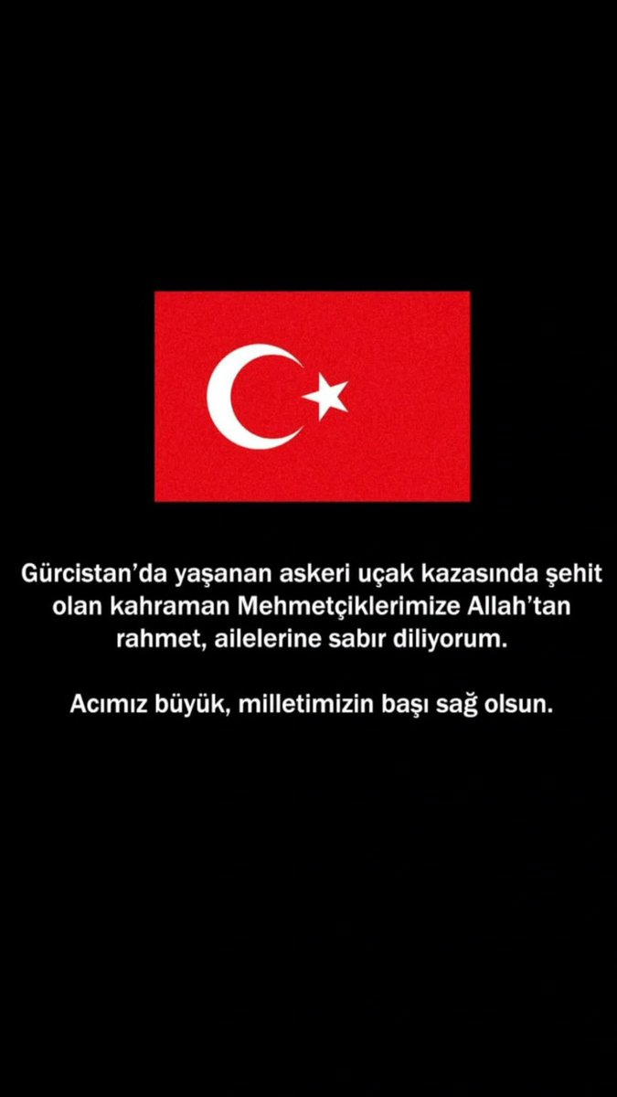 Acımız büyük‚milletimizin başı sağ olsun.
#vatansağolsun