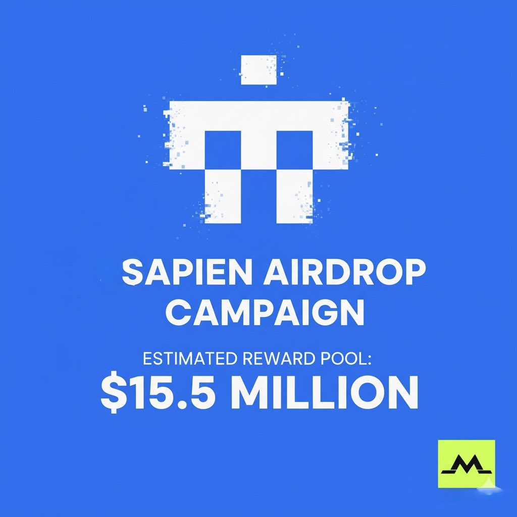 🪂 Airdrop of the Day: $SAPIEN (SAPIEN)

$SAPIEN powers a big‑data social network that rewards users for their content and engagement. With a huge community behind it, the project recently kicked off an airdrop campaign with an estimated $15.5 million reward pool. 

How to