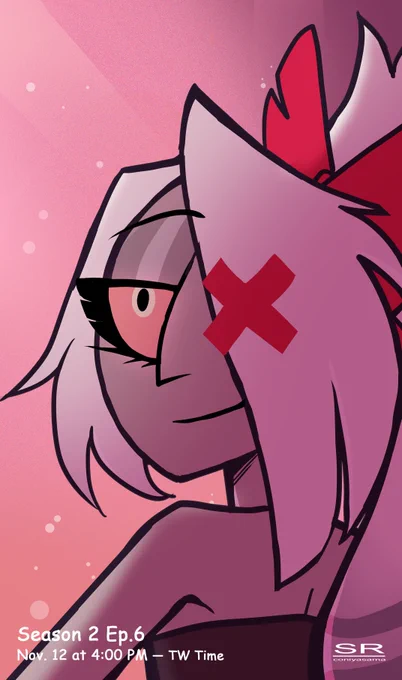 今日はついに! 原案兼監督の VivziePop 氏が激推しの Ep.5! そして待望の Chaggieソングが来る! まさにHazbin Hotel 二期のクライマックス! 今日も家に帰るまで頑張って生きよう!!! #HazbinHotel #hazbinhotelseason2