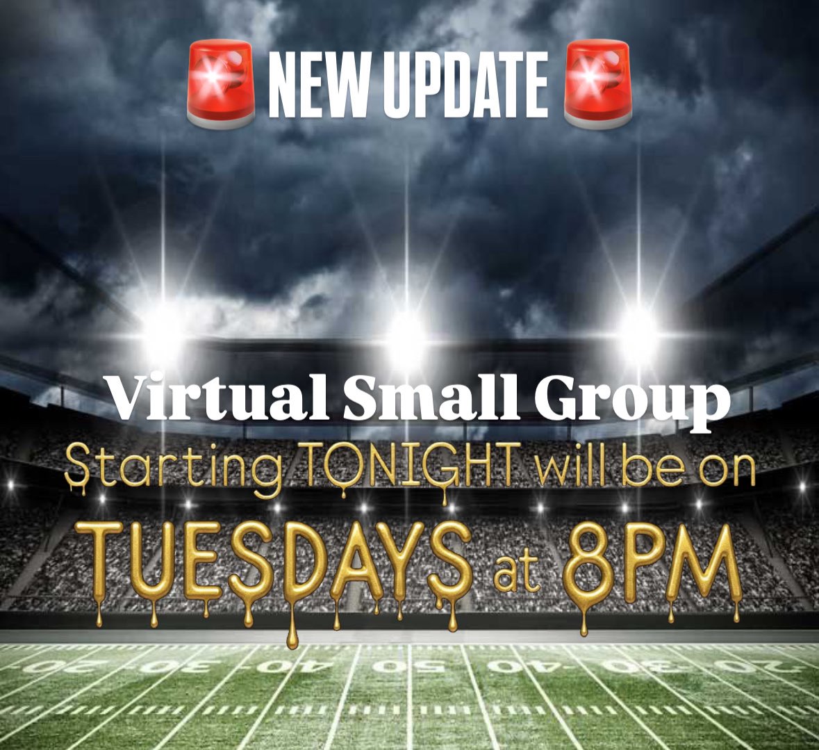 Our weekly Virtual Bible Study is happening tonight and now on Tuesdays at 8PM!

VISIT LINK IN BIO TO JOIN GROUPME