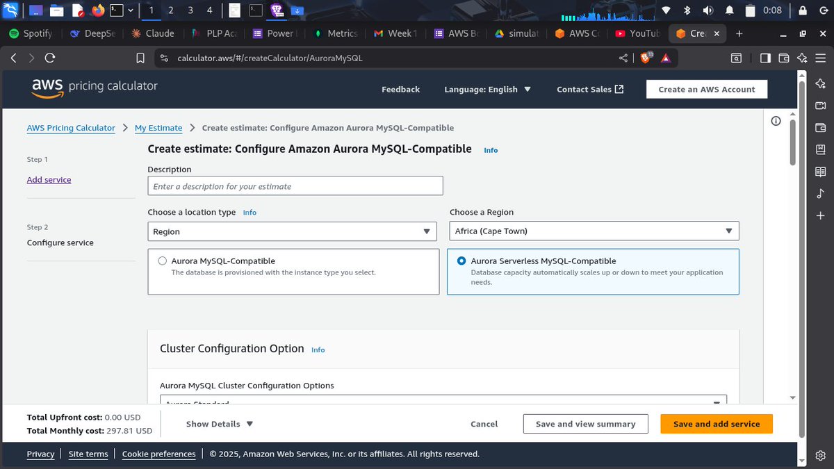Soul_reaperKE's tweet image. On my path to cloud computing, just doing some simulations
#AWSCloudClubMKU #StudentsOnAWS #BuildOnAWS
@AWSCloudclubmku