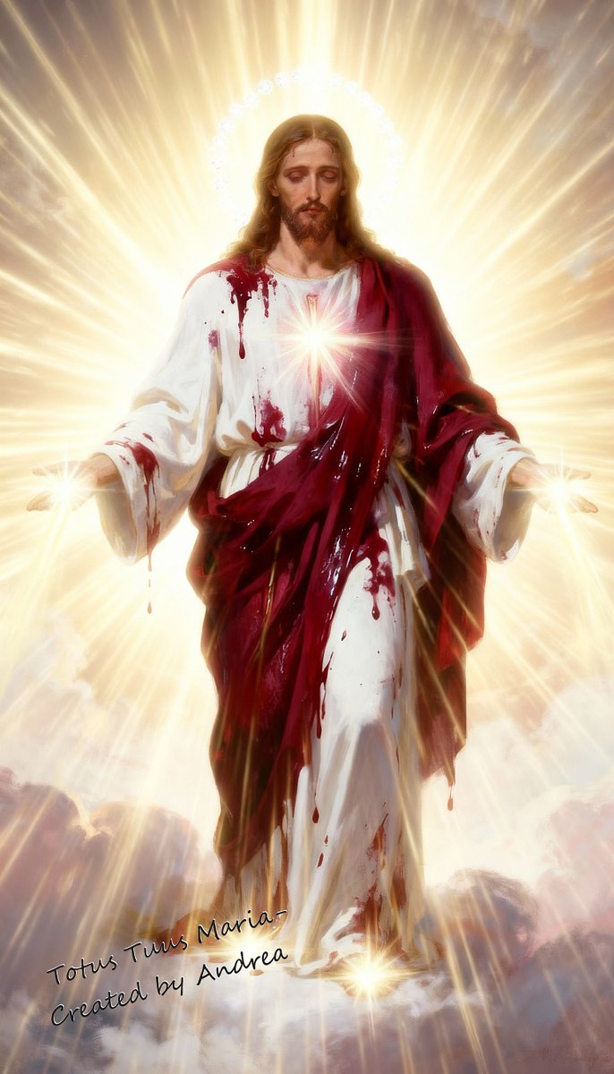 AndreaReflects1's tweet image. Revelation 19:13 
[He is] clothed with a garment dipped in blood; and his name is called--- The Word of God