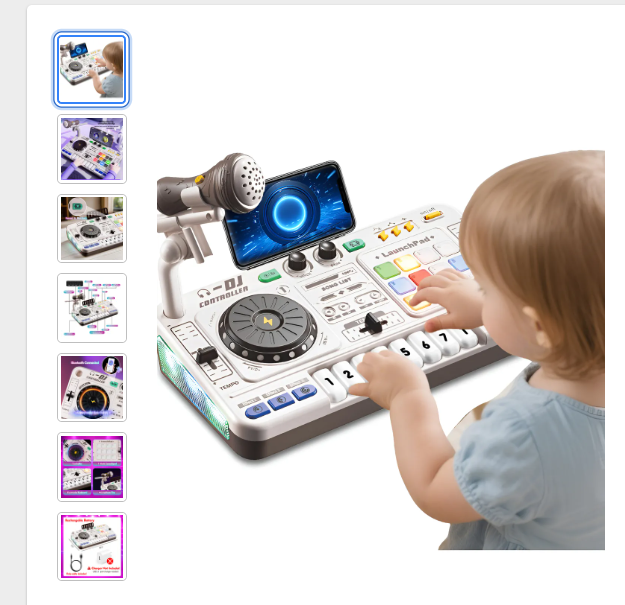 pensando no presente de 1 ano do bebe da minha prima