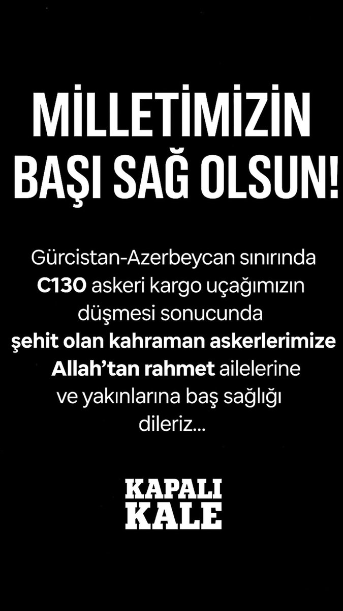 🇹🇷 MİLLETİMİZİN BAŞI SAĞ OLSUN!