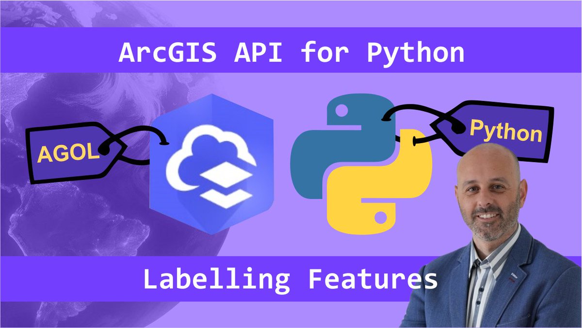 _geospatiality's tweet image. Label Features in ArcGIS Online Web Maps Using the ArcGIS API for Python | Step-by-Step Tutorial
youtu.be/SJELQtH-il0

#ArcGISAPIforPython #ArcGISOnline #ArcGIS