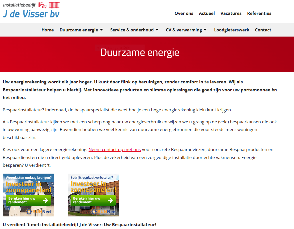 Installatiebedrijf J de Visser Middelburg vvdemeeuwen.nl/installatiebed…
