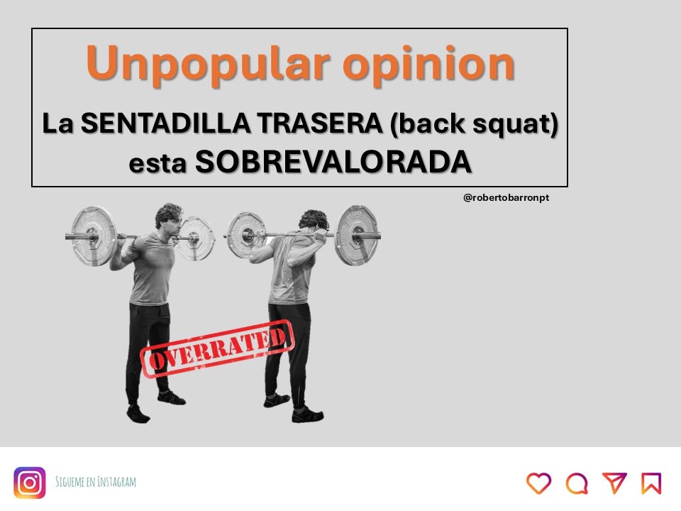 robertobarronpt's tweet image. Unpopular opinion #backsquat