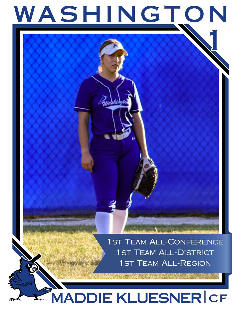 Congratulations to Maddie Kluesner for making 1st Team All-Conference, 1st Team All-District, and 1st Team All-Region!

📸 Photo Credit: Amie Eye