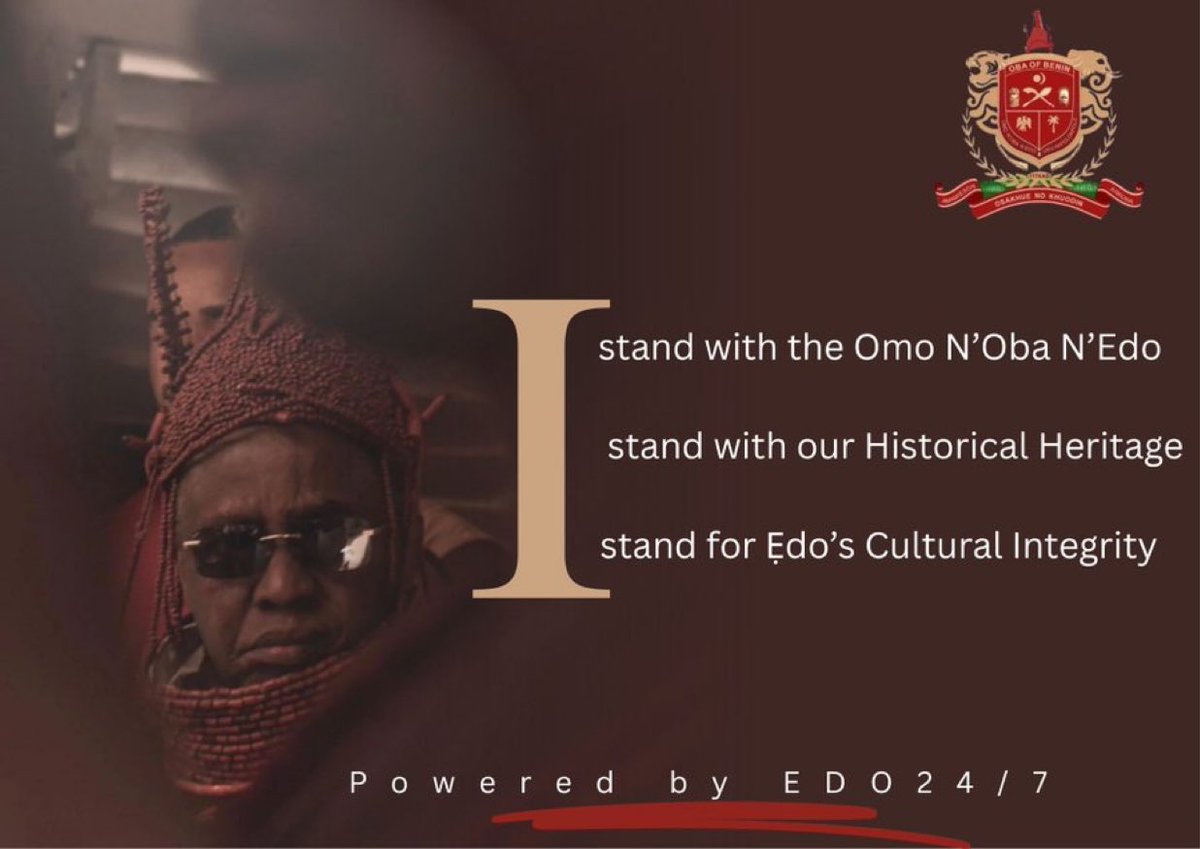I STAND WITH THE OMO N’Oba.