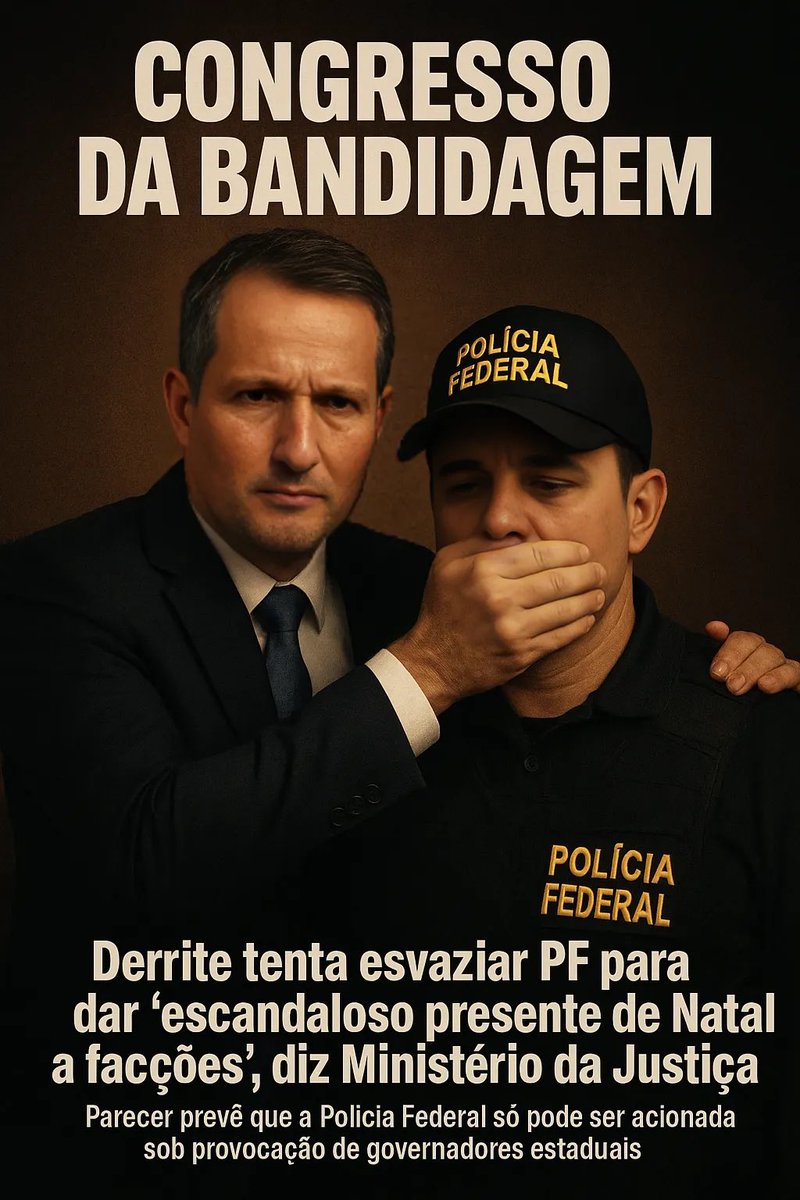 wrolli's tweet photo. DEFENDAM A PF 
PL DO CRIME ORGANIZADO 
CONGRESSO DA BANDIDAGEM  
MOTTA E DERRITE PROTEGEM O CRIME https://t.co/ZEod0YYwMc