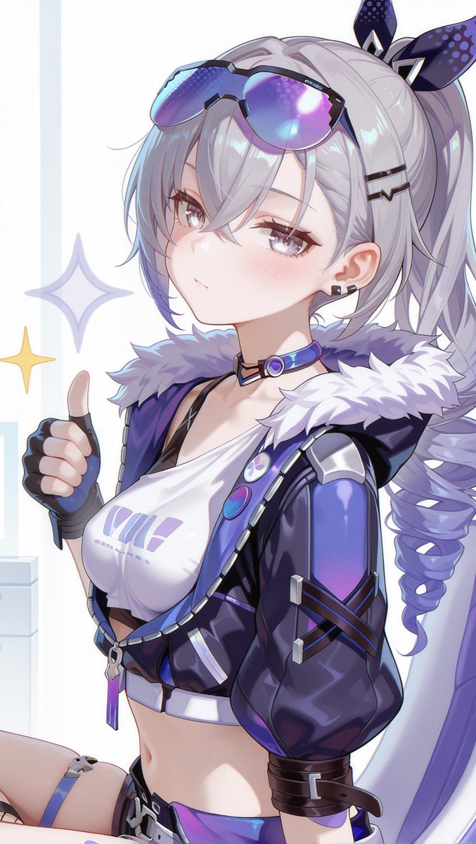 DettsuZ's tweet photo. ほめの銀狼
#SilverWolf https://t.co/DCFFDQUl5q