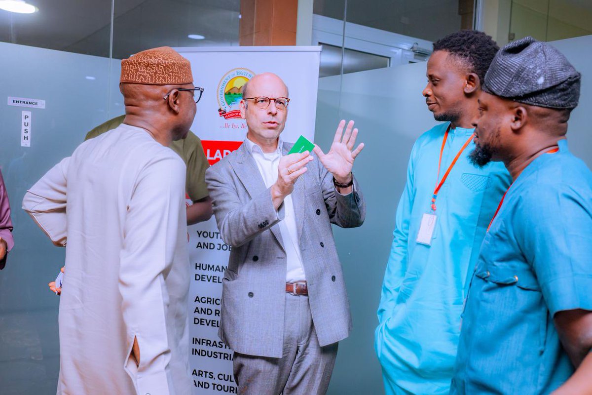 I welcomed the Consul General of the Netherlands, Michel Deelen, and his team to my office, and our conversation reinforced my conviction that agriculture remains our most reliable pathway to economic prosperity in Ekiti and across Nigeria.

From the first day of this