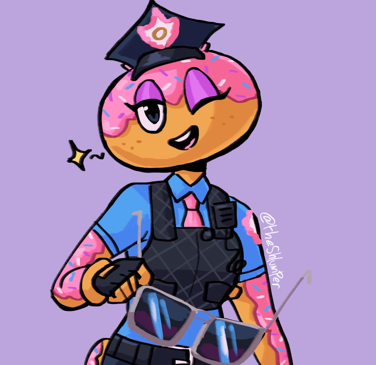 TheShlumper's tweet photo. Pulling the eye card 

#Fortnite  #FortniteFanArt https://t.co/20rMsst712