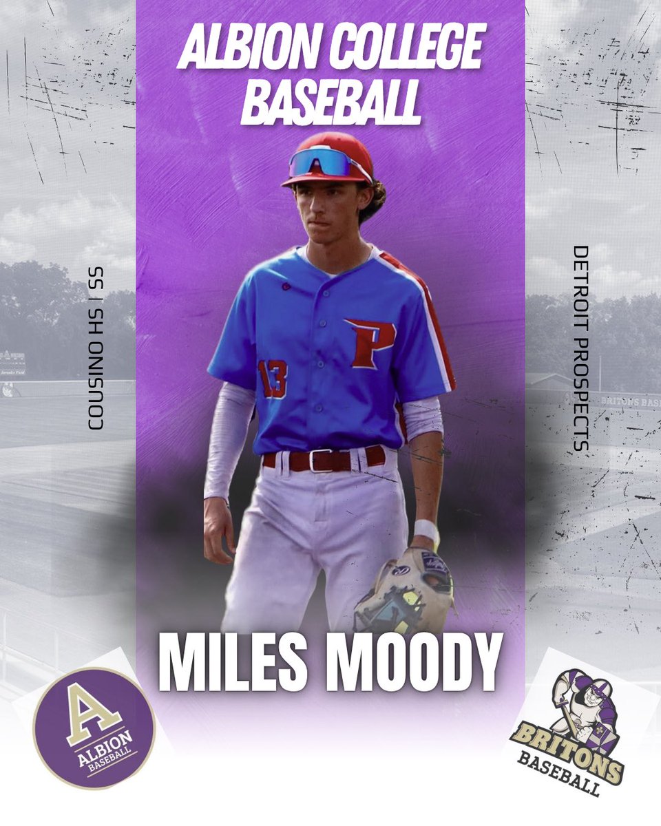 After a couple great visits and conversations, I have officially committed to Albion College to continue my academic and athletic career. I wouldn’t be where I am today without my family, friends and coaches. I’m forever grateful for the impact they have all made. Go Brits!!