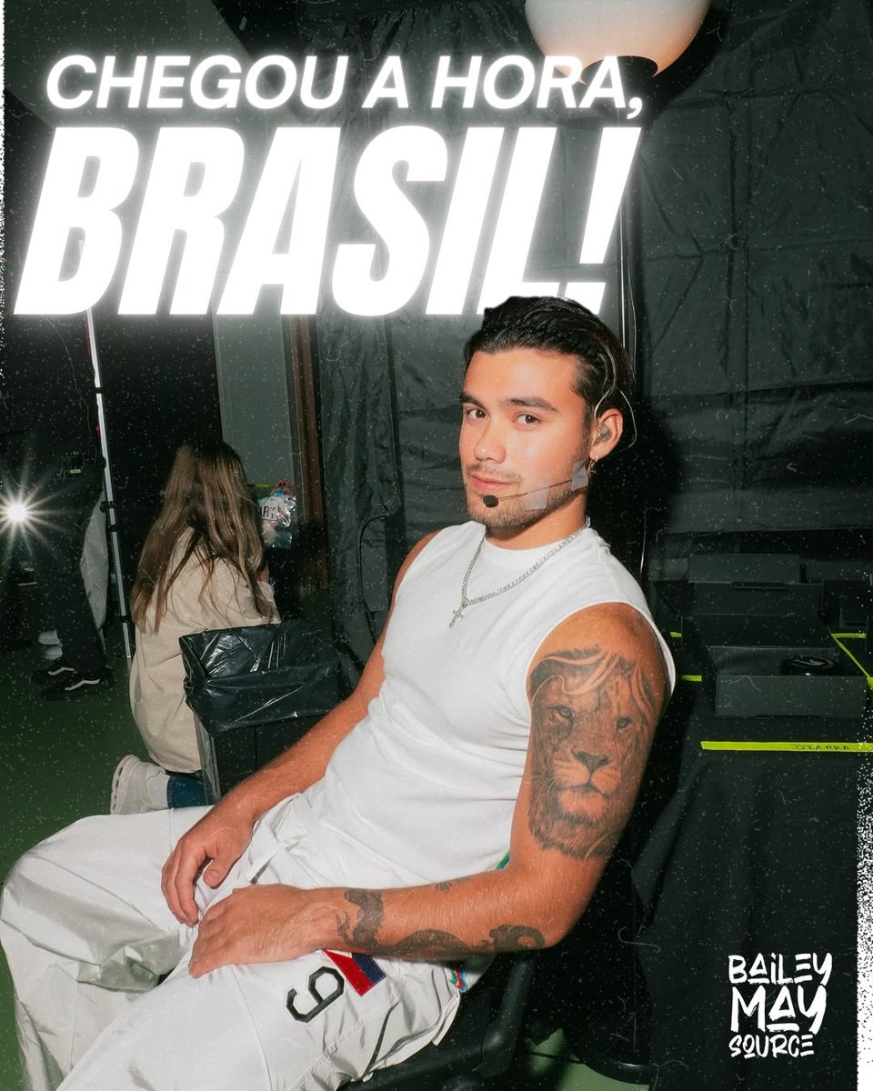 SourceBaileyMay's tweet image. Chegou o momento que a gente tanto esperava! A Now or Never Tour dá início à sua jornada pelo Brasil! Agora é hora de mostrar todo o carinho e a energia que só o Brasil sabe entregar. Vamos fazer dessa etapa algo inesquecível! 🇧🇷✨️