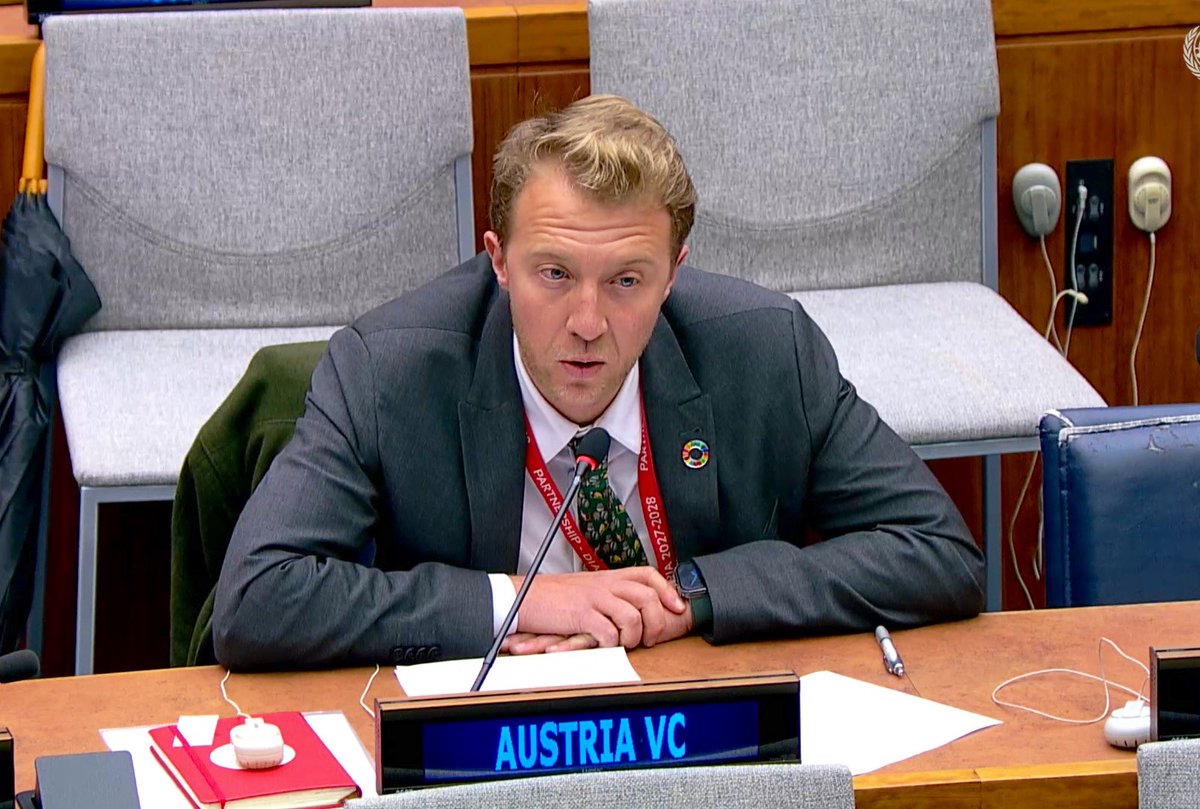 AustriaUN's tweet photo. Austria remains a steadfast supporter of @UN #peacekeeping. Moving forward, we call for more flexible operations adapted to today’s complex conflict environments, a renewed focus on political strategies, and stronger #partnerships with regional actors.
#4thCommittee https://t.co/Ib94E5mcl1