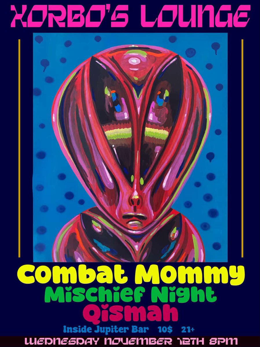 Jupiter Bar , Seattle Washington. Tomorrow NIGHT!!!!