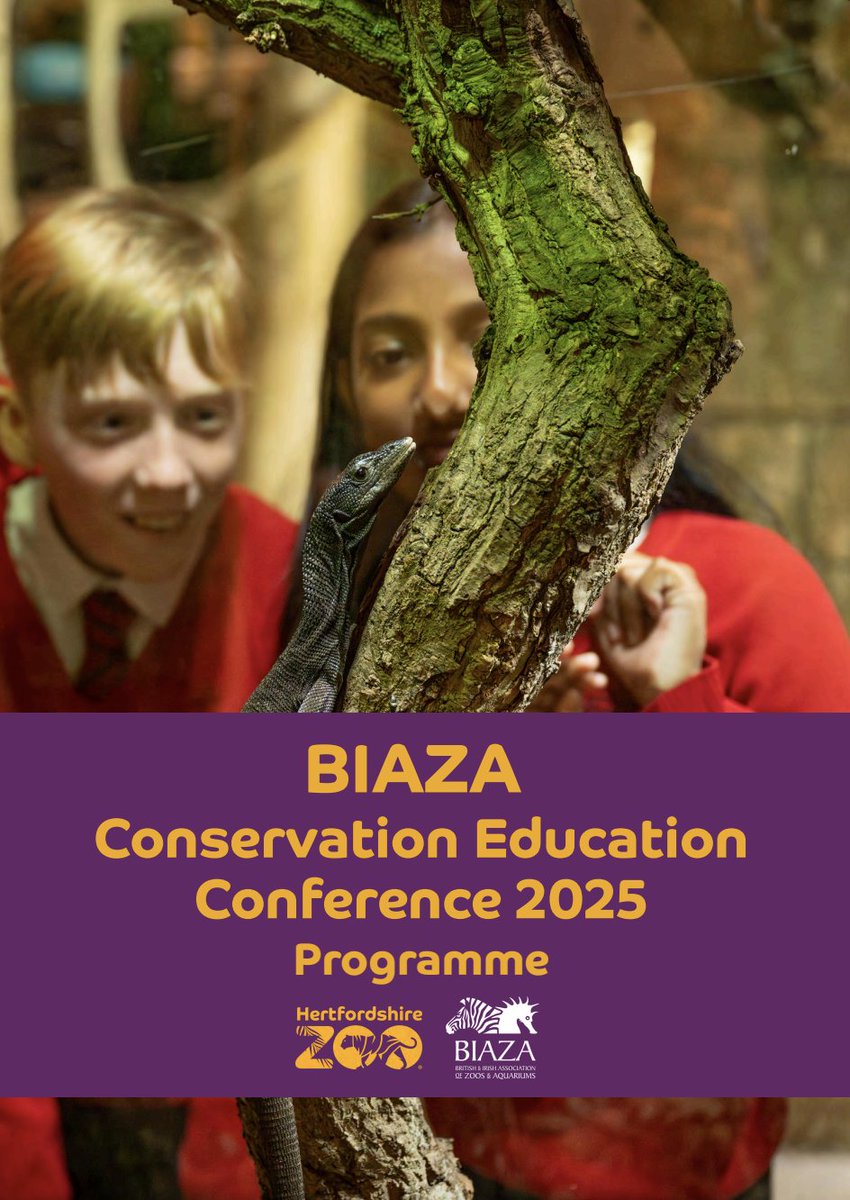 Tomorrow, I get to work   🐼🐸🐧🪱🕷🦍 at Hertfordshire Zoo; for the first time.

Teaching and learning truly branches across all industries; delighted to be working with ~100 zoologists this morning at #BIAZA

biaza.org.uk/events/detail/…

Programme biaza.org.uk/downloader/3077