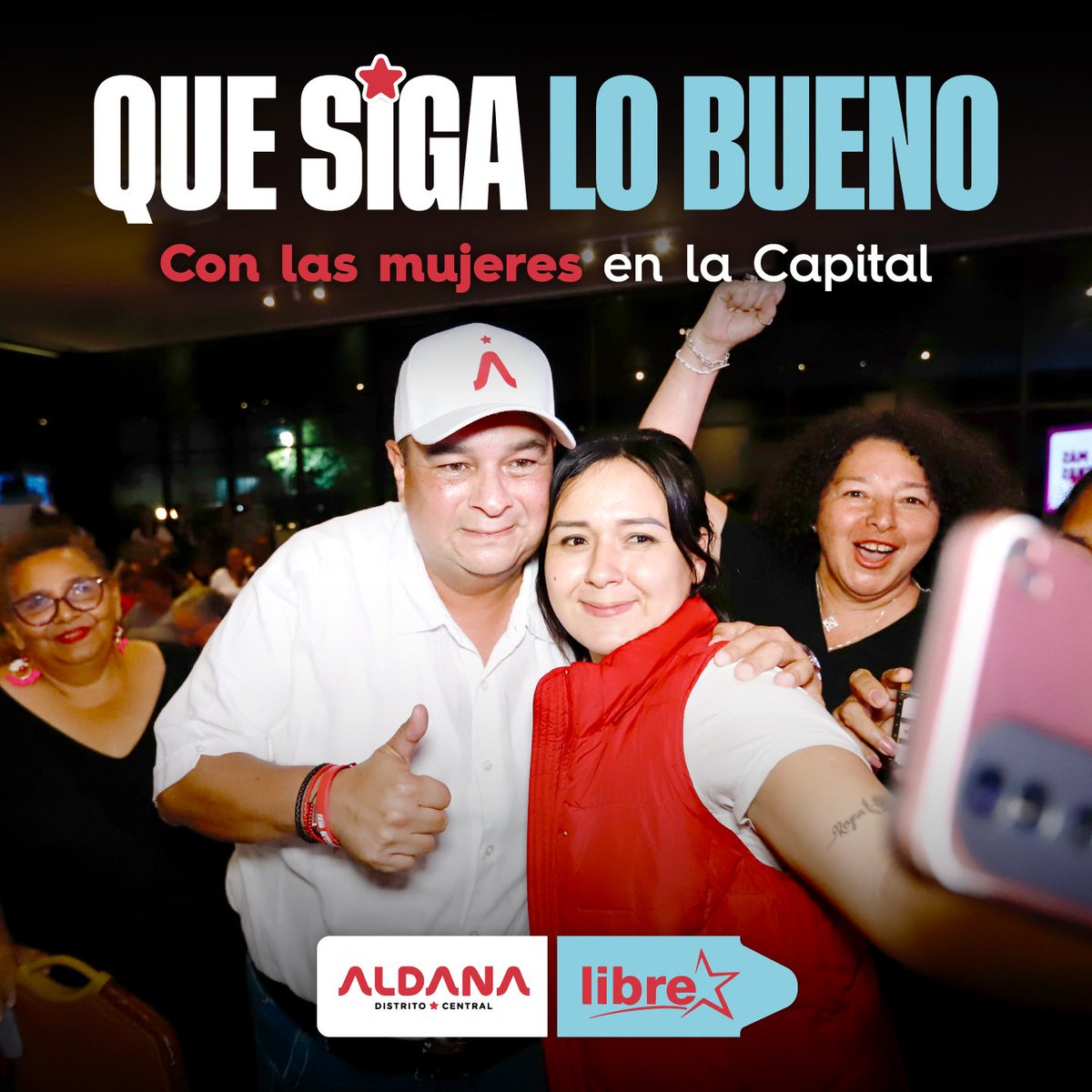 Cada capitalina es una pieza clave en la construcción de esta Ciudad de Buen Corazón.🏙🫶🏼

Por ustedes, mujeres, por su presente y su futuro, no nos detenemos.🙌🏼
¡Que siga lo bueno en la capital! 💪🏼❤️✨