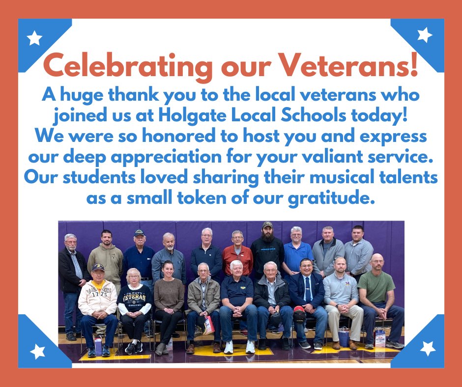 Celebrating our Veterans psqr.io/av1eLMRGAn via <a href="/ParentSquare/">ParentSquare</a>