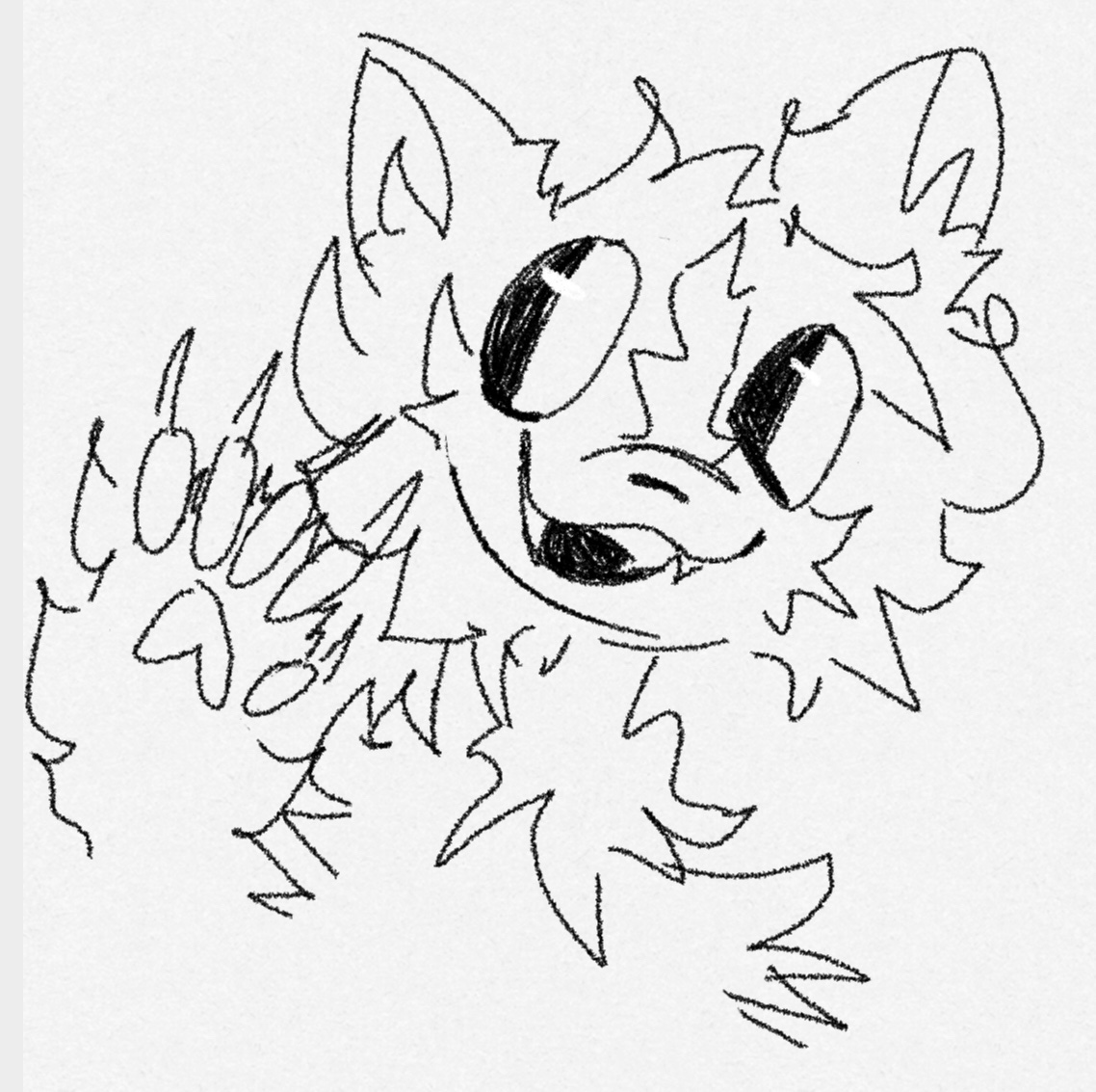 itzToastyGhost's tweet image. random test sketches lol #furryartwork #furry