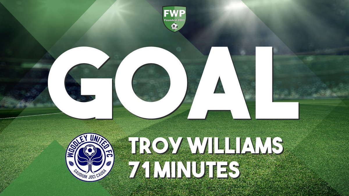 GOAL: WOODLEY UNITED 1-3 Molesey - Troy Williams (71')