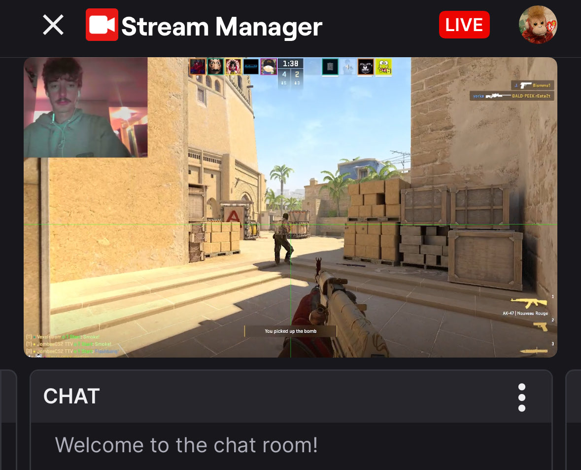 JombeeCS2's tweet image. Live rn
Twitch.tv/jombeeCS2