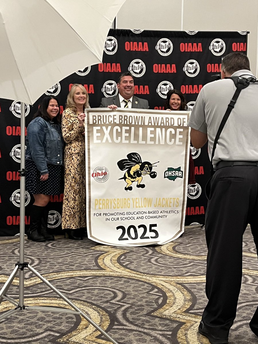 Great honor to receive the “Bruce Brown Award” at the OIAAA conference! Honorably named in memory of a great servant leader who touched many lives of all ages!