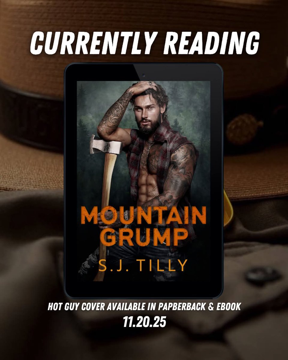 I am currently reading...

Mountain Grump by <a href="/SJTillyAuthor/">S.J. Tilly</a>, releasing on November 20, 2025!

The Park Ranger. And his curvy little obsession.

 Preorder Now:

Amazon: a.co/d/fpznqd7

Goodreads: bit.ly/4mPpwX2

 <a href="/valentine_pr_/">Valentine PR & Literary Management</a>