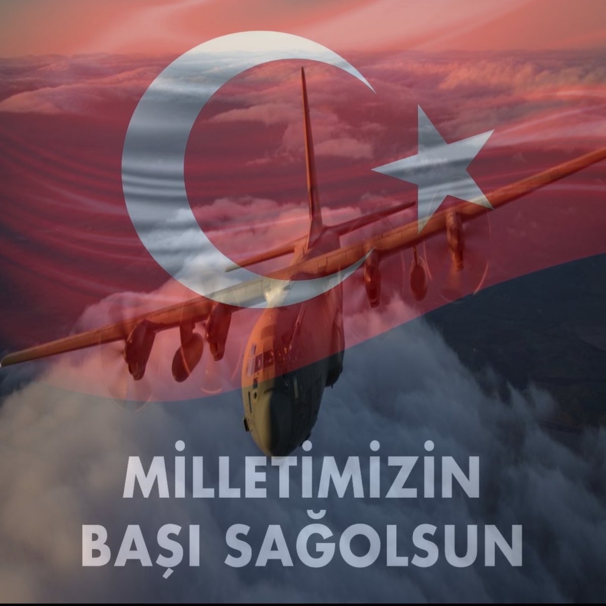C-130 uçağımızla birlikte yüreğimiz de yara aldı..

Gökyüzü hüzne büründü…
Kahraman Mehmetçiklerimizi rahmetle anıyoruz.

Milletimizin başı sağ olsun.
Vatan sağ olsun.

#Eskişehir