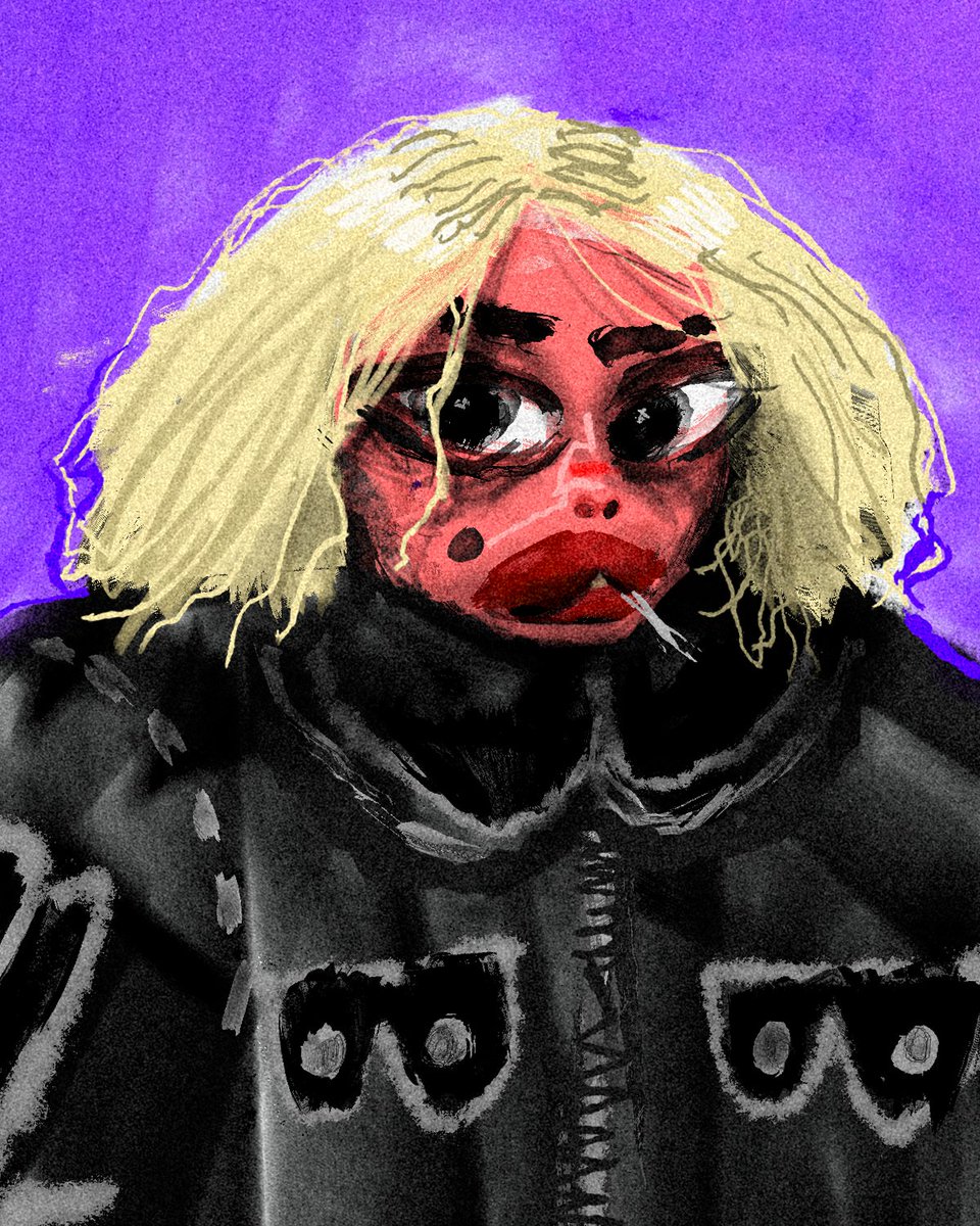 Dumaker's tweet image. La chupa mágica
#dibujo #punk #cartoon #dumaker #tattoogirls