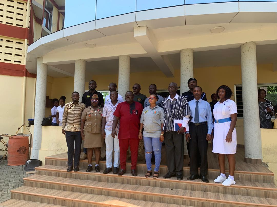 effutuma's tweet image. EFFUTU MUNICIPAL ASSEMBLY INAUGURATES 12-MEMBER DISASTER MANAGEMENT COMMITTEE