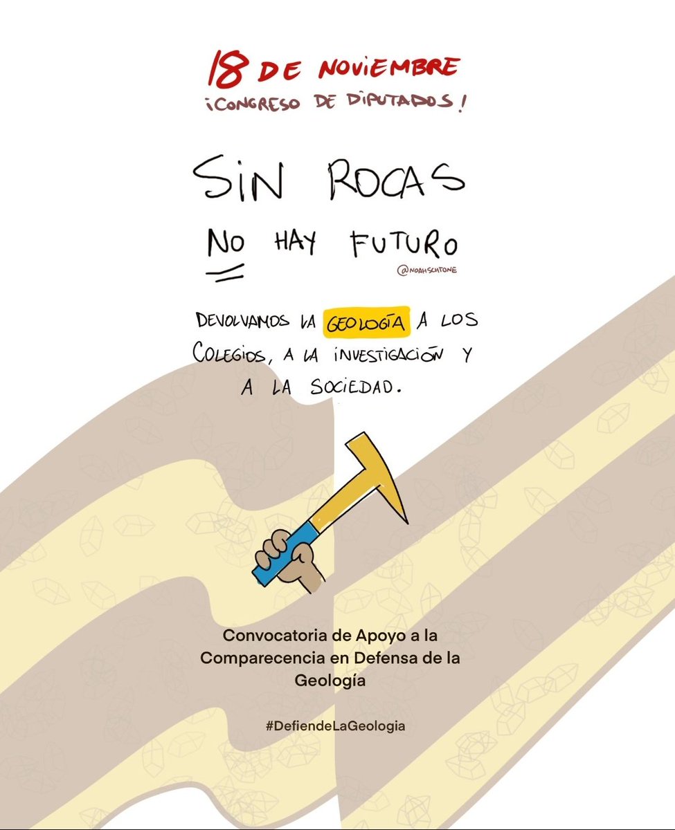 RutSotMar's tweet photo. #DefiendeLaGeología 🌍‼️ https://t.co/uNvQp5HnYn