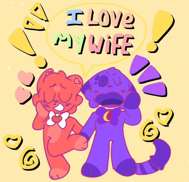 ❤️Okay ya’ll sorry for the wait but it’s finally HERE!!!🌙
#Honeymoon #Catnap x #Bobbybearhug #SmilingCritters #SmilingCrittersFanart #PoppyPlaytime