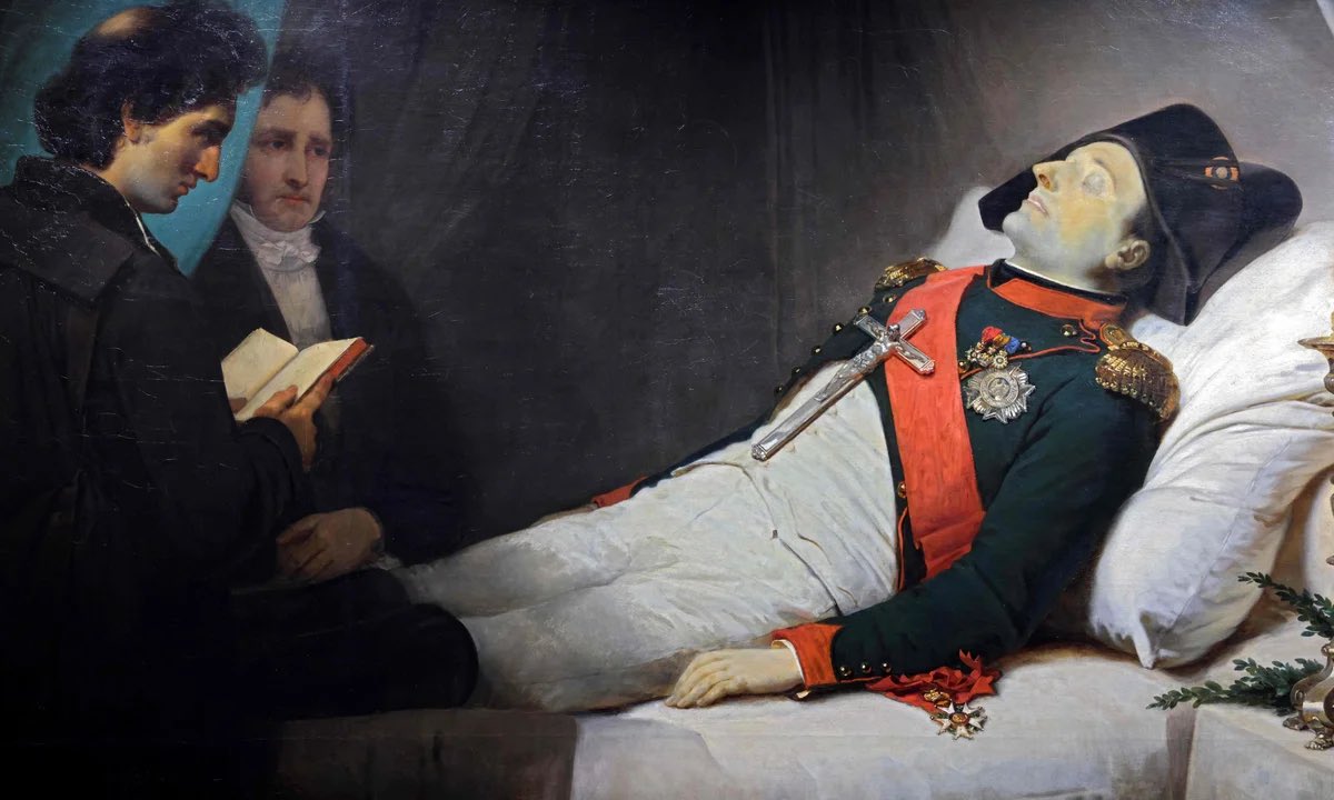 Napoleon was baptized and raised Catholic

He would later annex the Papal States and imprison Pope Pius VII in 1809

Pius VII ended up forgiving him

And in his final hours, he received the Last Rites, dying as a Catholic, fully reconciled to the Church

God's mercy is infinite