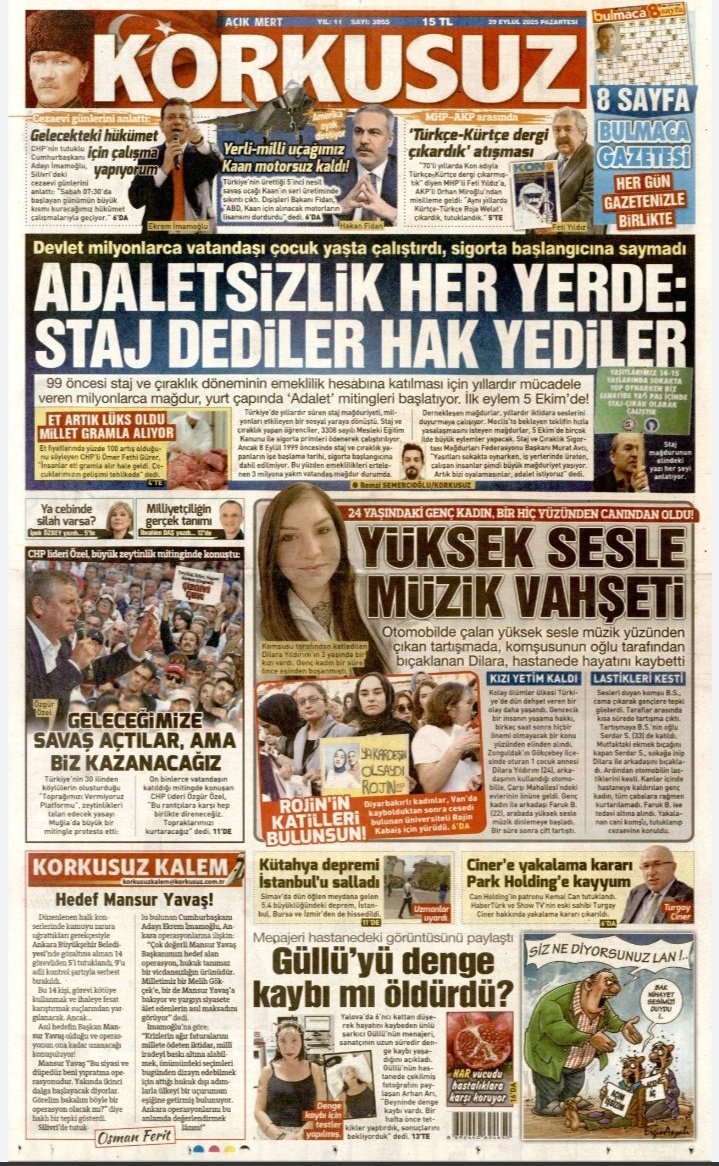 Meslek lisesi Mezunuyum 
Ssk kartı ve Ssk numarası verilip Ssk'sı başladı diye aldatılan oldum.

Yarım Sigorta olmaz 
Tam sigorta hakkımız verilsin 
Emeğimiz başlangıç sayılsın 

<a href="/RTErdogan/">Recep Tayyip Erdoğan</a>
<a href="/zorlu77/">Prof.Dr.Kürşad ZORLU</a>
<a href="/vedatbilgn/">Vedat Bilgin</a>

Ankara'dan Sesleniyoruz 
#PlanBütçedenStajyerÇırağaTamSigorta