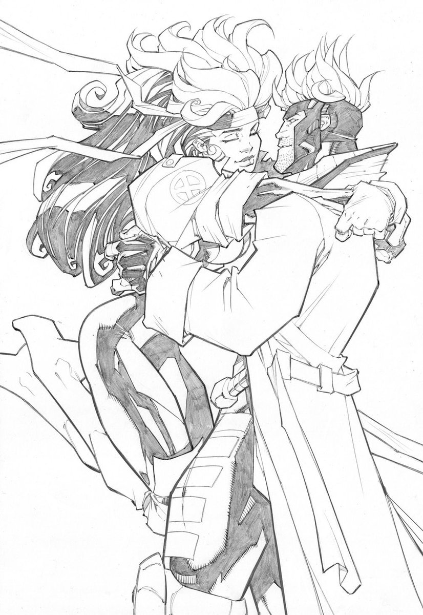 X-Men 24 cover recreation.