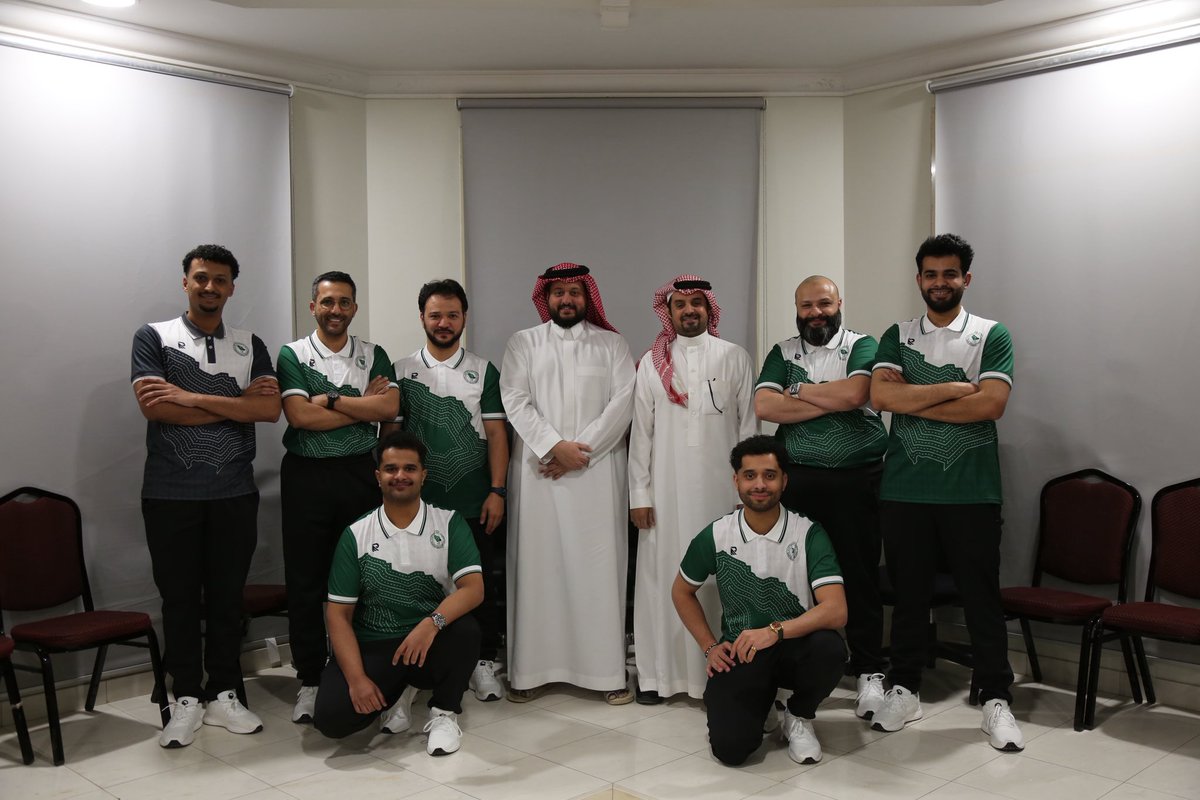 SaudiSDSF's tweet photo. 🇸🇦✈️ غادرت بعثة المنتخب السعودي للصم إلى العاصمة اليابانية طوكيو، استعدادًا للمشاركة في دورة الألعاب العالمية الـ25 للصم (Deaflympics)، التي تُقام من 15 إلى 26 نوفمبر 2025م، 
ويشارك المنتخب في منافسات ألعاب القوى 🏃‍♂️ ومنافسات البولينغ 🎳 متمنين له التوفيق في هذا المحفل العالمي 🤍 https://t.co/QgvzzDepdi