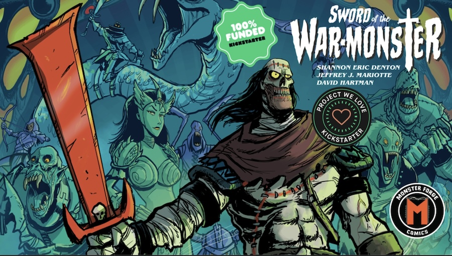 BlackJackPress's tweet photo. Been hunkered down finishing some writing projects but popped up long enough to back this insane looking monster-barbarian comic by @ShannonDenton @DavidHartmanArt @JeffMariotte and @ForgeMonster. Can't wait! https://t.co/smyo4a9jEb https://t.co/e4ZoTqWR2m