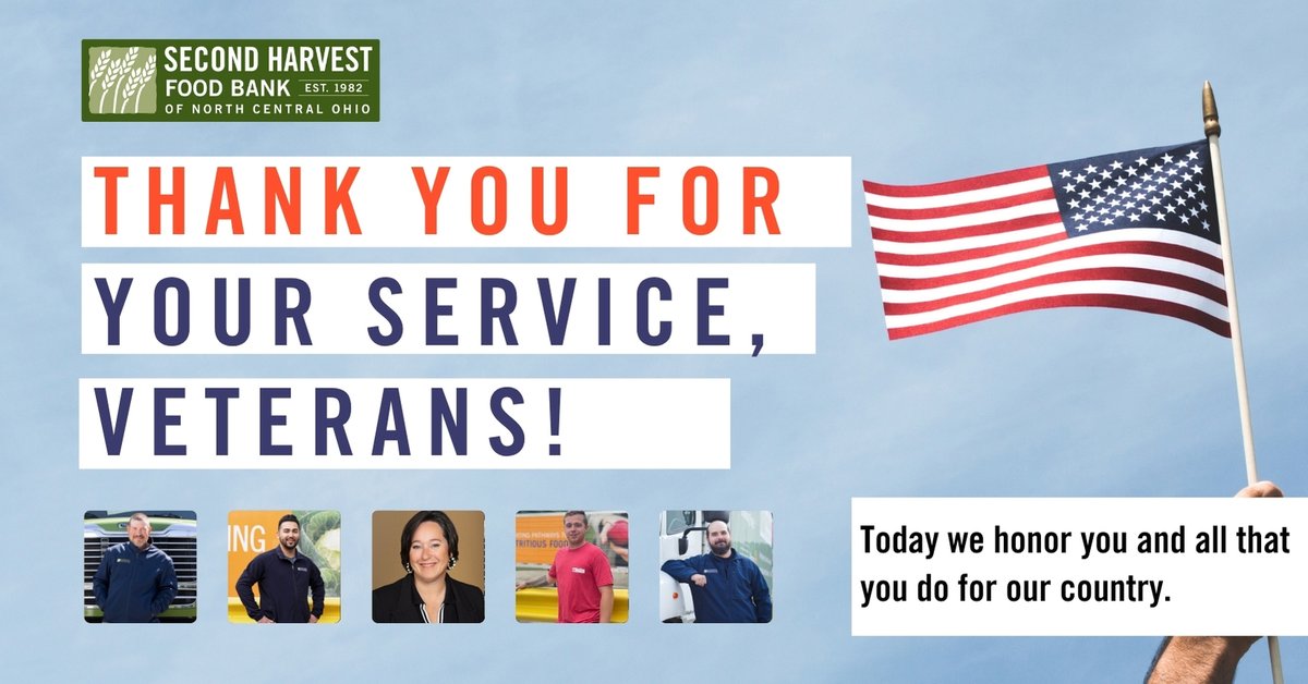 This #VeteransDay, we honor all who’ve served our country — &amp; we’re especially proud of the Veterans on our SHFB team. Your service &amp; dedication inspire us every day.

Thank you:
🌟 Michael Coykendall
🌟 Aaron Gonzalez
🌟 Kimberly Hazlegrove
🌟 Michael Patterson
🌟 Matthew Walker