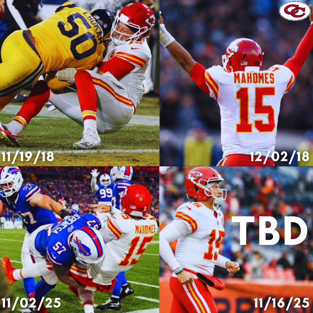 INTERESTING: In the Mahomes era, the Chiefs have only lost one other time heading into a bye, that wild 54-51 shootout vs the Rams in 2018. They came out of that bye and beat the Raiders 40-33 in Oakland. And don’t forget, Andy Reid is 22-4 in his career coming off a bye week.